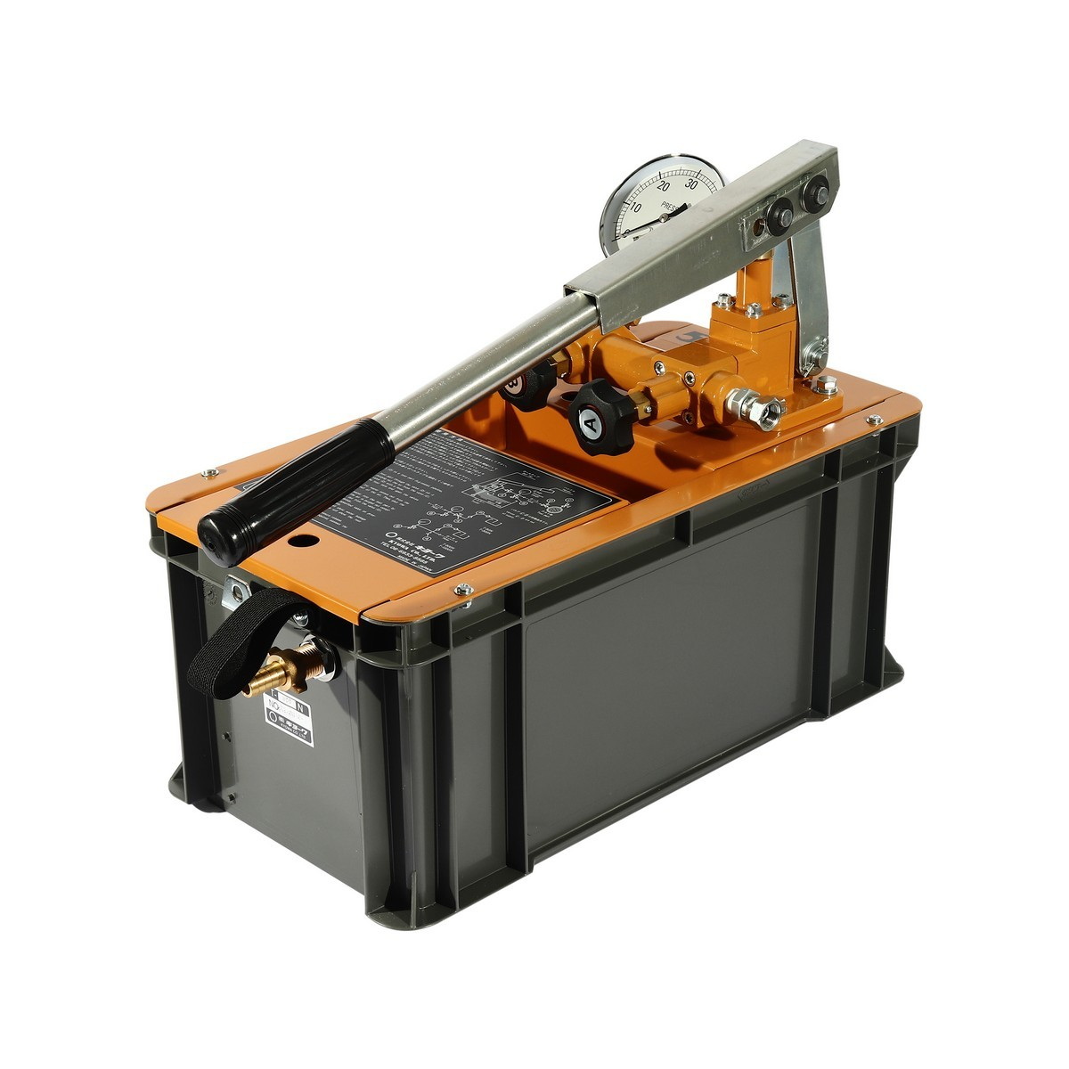 KYOWA T-500NDX ปั๊มเทสท่อมือโยก 500kg/cm2