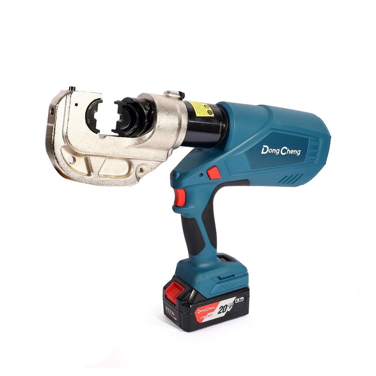 Dong Cheng DCYH400 คีมย้ำสายไฟไร้สาย 16-400mm 20V แบตx2