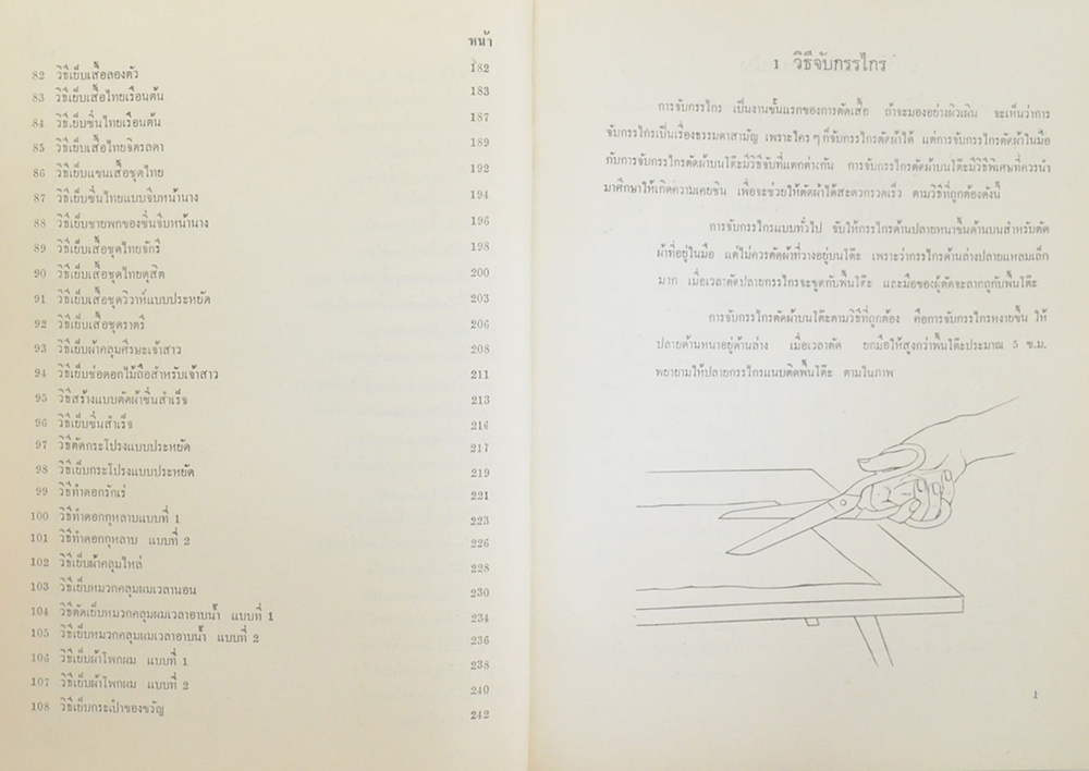 เทคนิคการเย็บเครื่องแต่งกายสตรี 108 วิธี ฉบับมาตรฐานของเมืองไทย