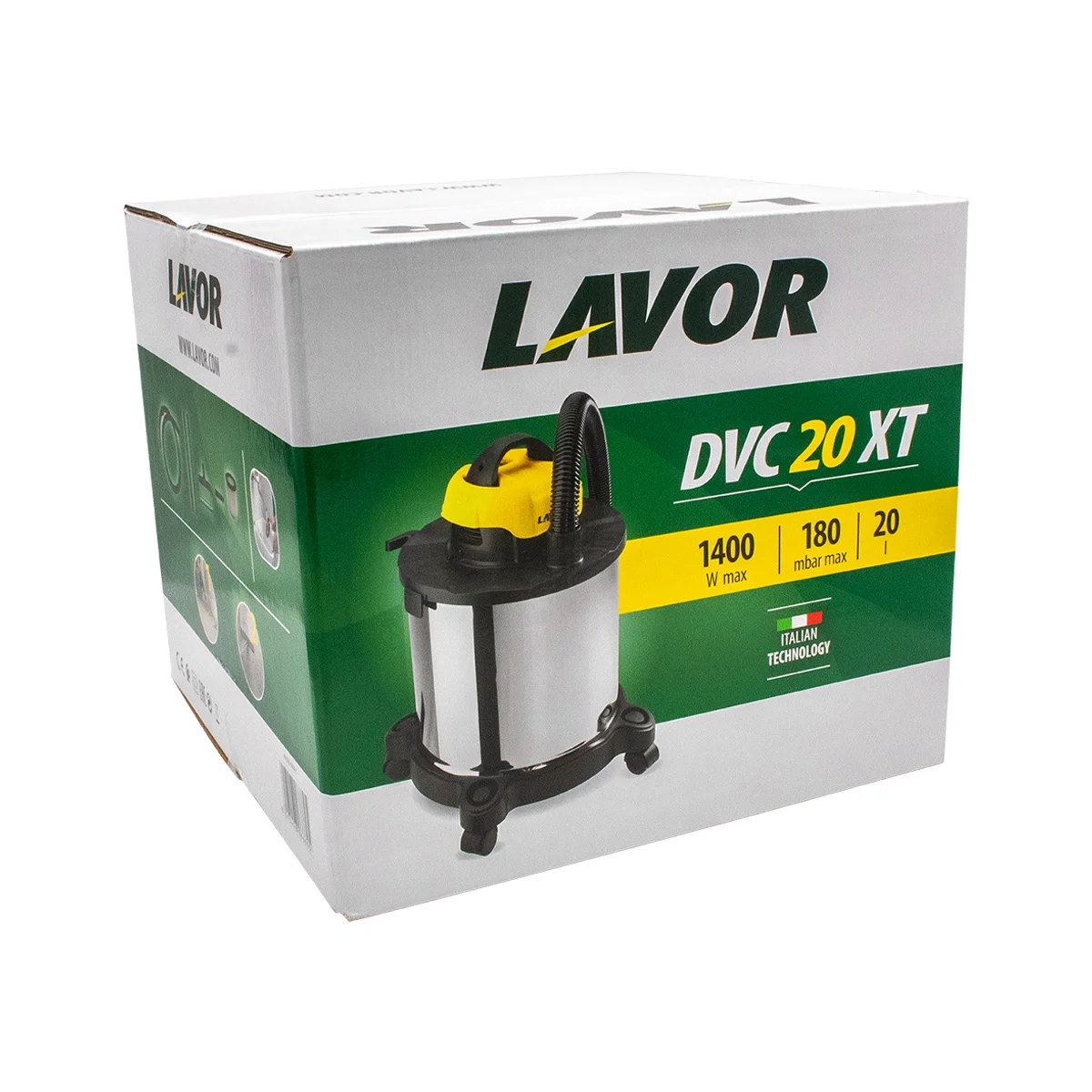 LAVOR DVC-20XT เครื่องดูดฝุ่น 20L 1400W/220V