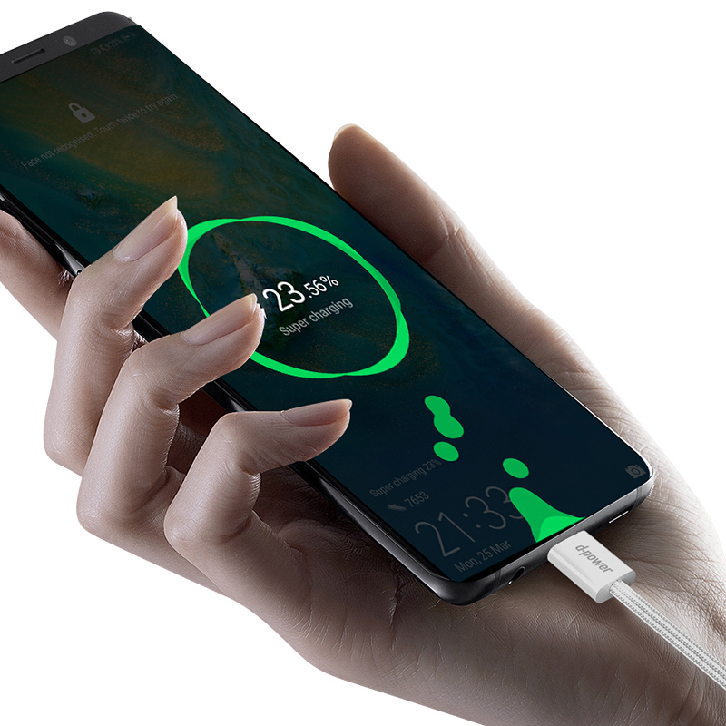 d-power สายชาร์จเร็ว รุ่น CB-S15 ชาร์จเร็ว 65วัตต์ Type-C to Type-C For iphone 15 Series รับประกัน 1 ปี