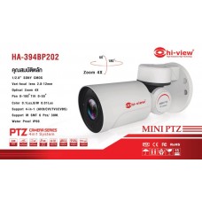 กล้องวงจรปิด HI-View รุ่น AHD HA-394BP202 PTZ Bullet Camera / 2 MP (1920x1080) Mini Speed Dome (หมุนกล้องได้ - ก้มเงยได้ - ซูมได้)