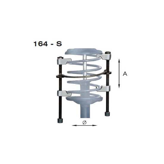 NEXUS No.164 ที่ดึงสปริงโชคอัพ 12"+16" (542-38) เยอรมัน