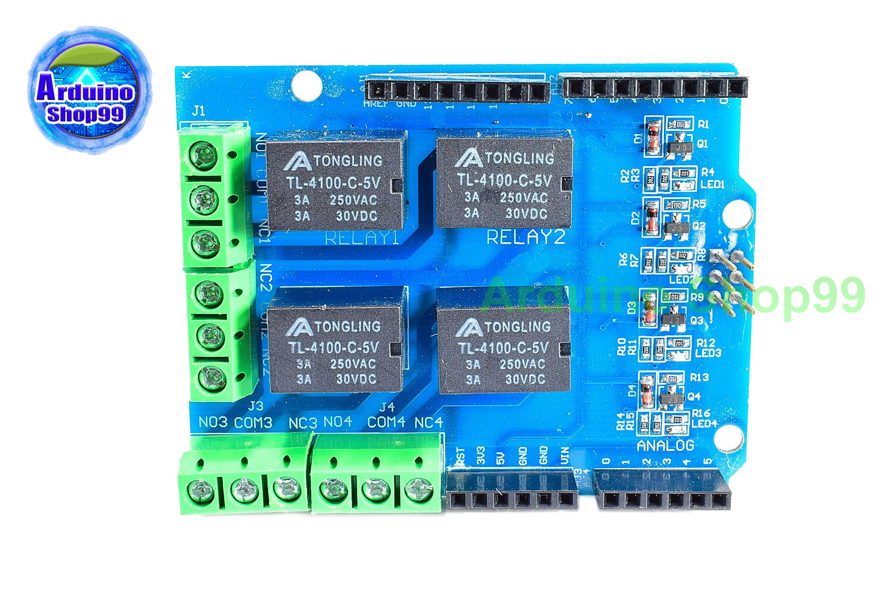 relay module 4-way 5v, relay control board relay expansion board