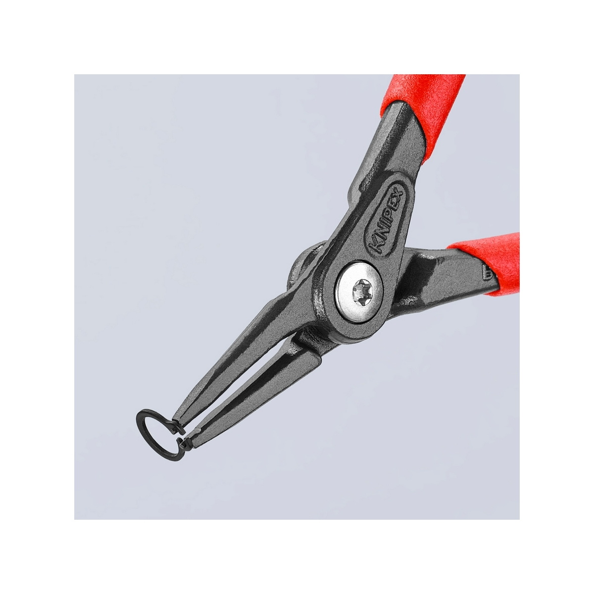 KNIPEX 49 11 A0 คีมถ่างแหวน 5" Precision ปลายตรง ปลาย 0.9mm