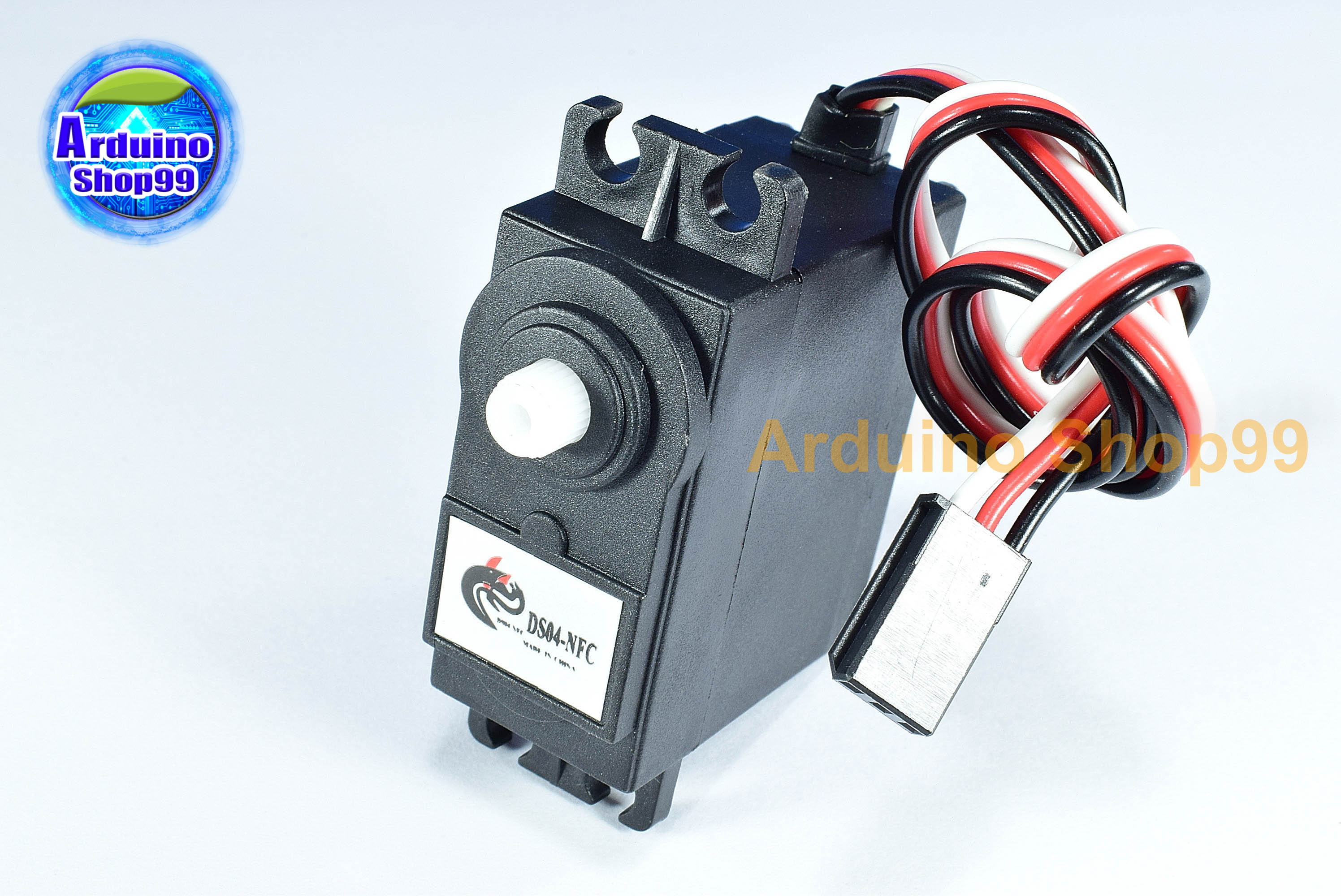 เซอร์โว DS04-NFC360 หมุนได้ 360 องศา กลับหน้า-หลังได้ คล้ายมอเตอร์ แรงบิด 5.5 kg/cm (4.8V)