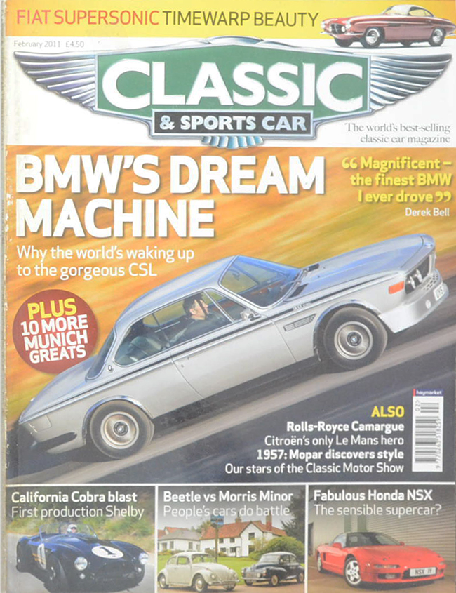 CLASSIC & SPORTS CAR Volume 29 No. 11 February 2011