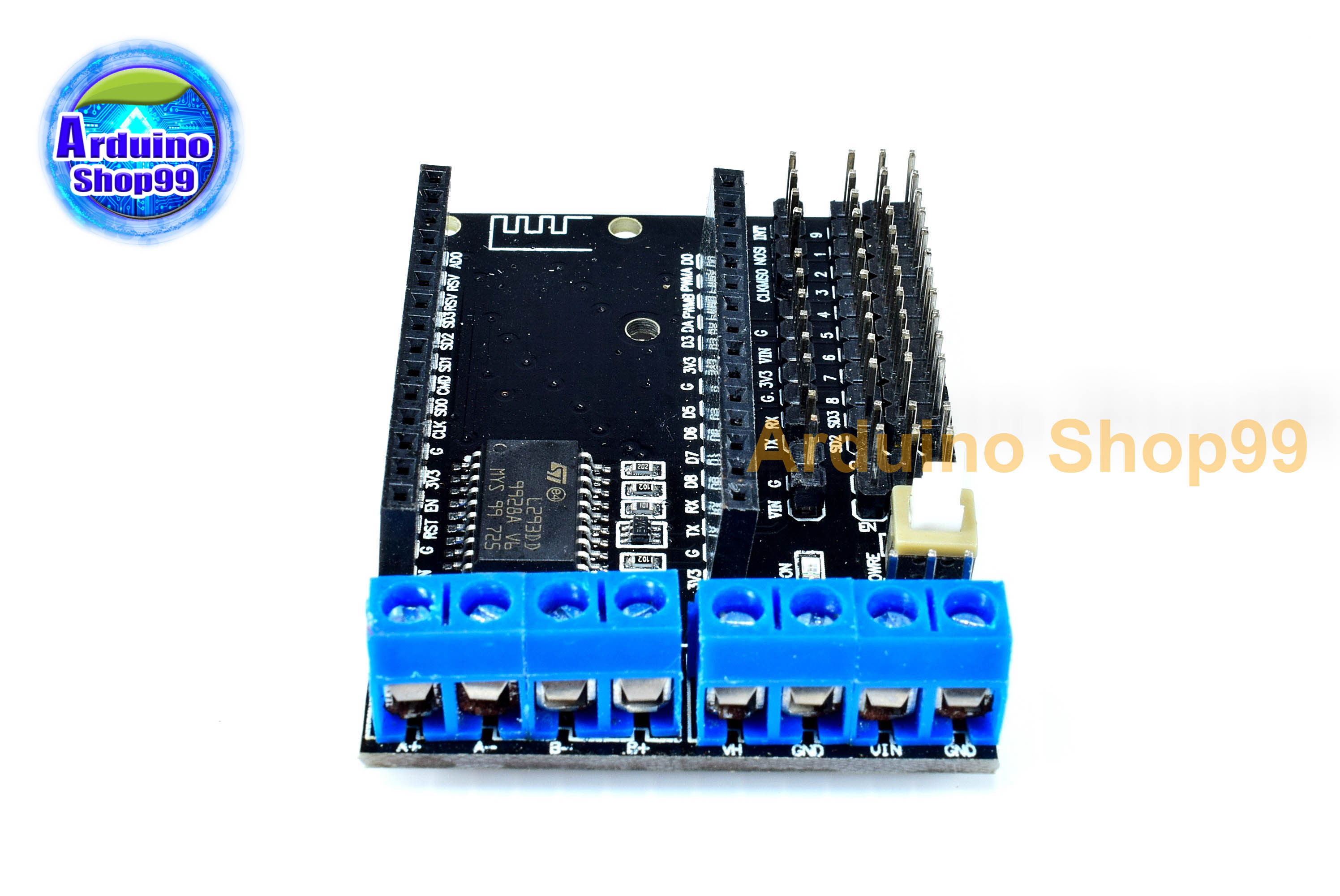 ESP8266 WiFi V2 Motor Drive Expansion Board L293D ESP12E Lua IoT Smart Car