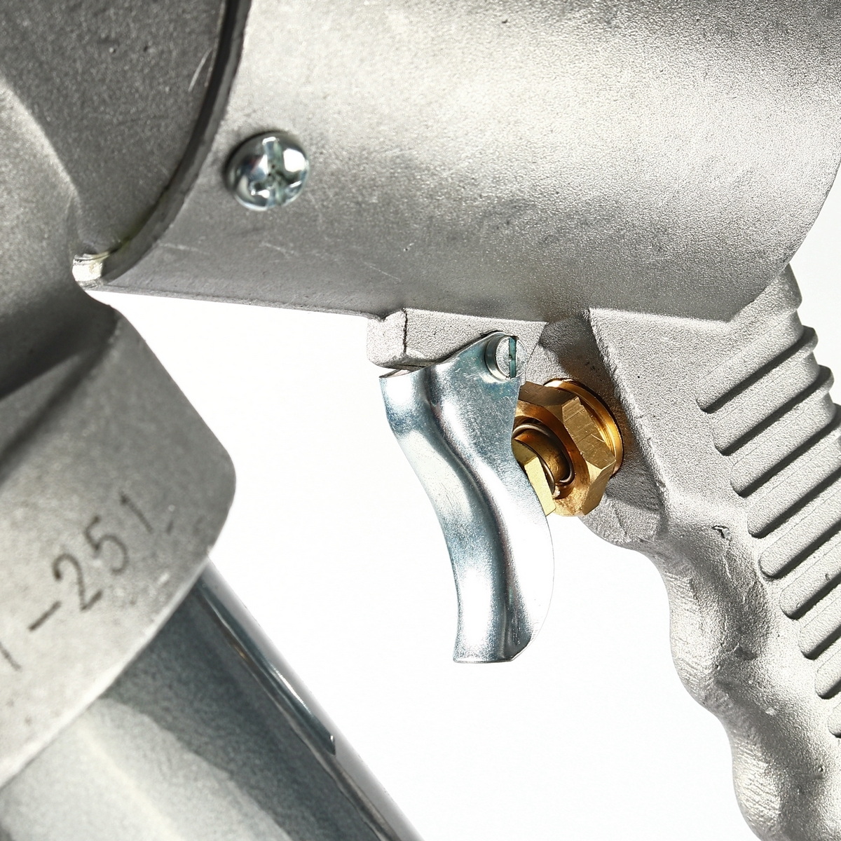 GROZ AGG/1R/B กระบอกอัดจาระบีใช้ลม 500cc ท่อแข็ง 6" กดยิงต่อเนื่อง