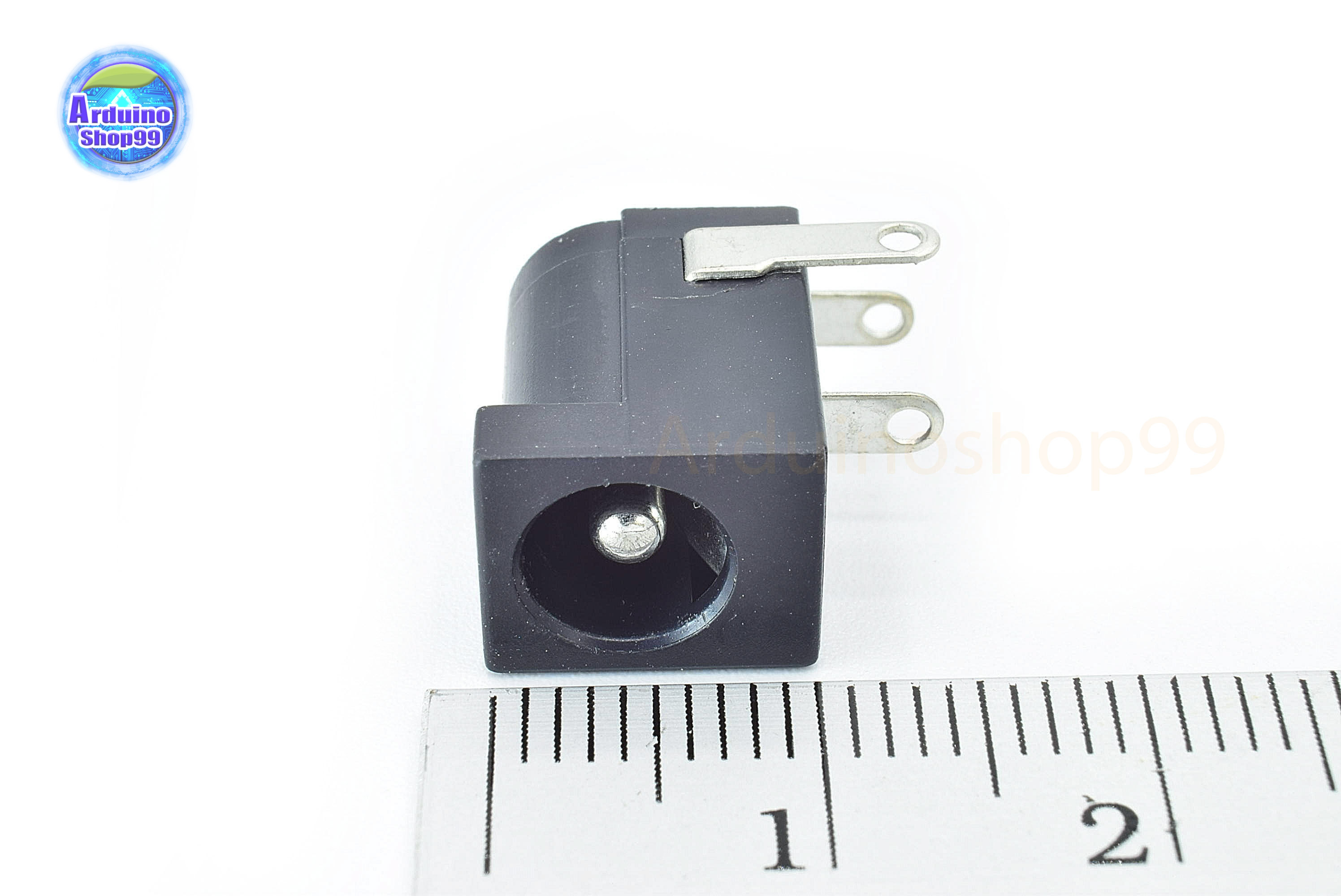 DC005 3Pin Black Power Jack Socket Connector 5.5 * 2.5 mm.