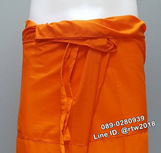 กางเกงสปาขายาวสีส้ม (รหัส E39)