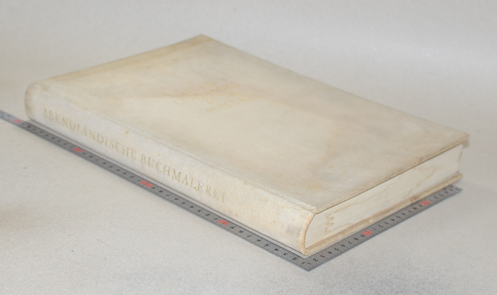 ABENDLANDISCHE BUCHMALEREI (ขายตามสภาพ)