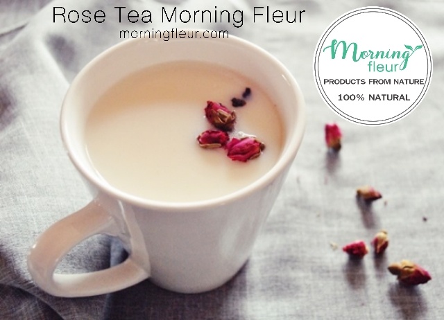 ชาดอกกุหลาบOrganic ไร้คาเฟอีน {Morning Fleur}