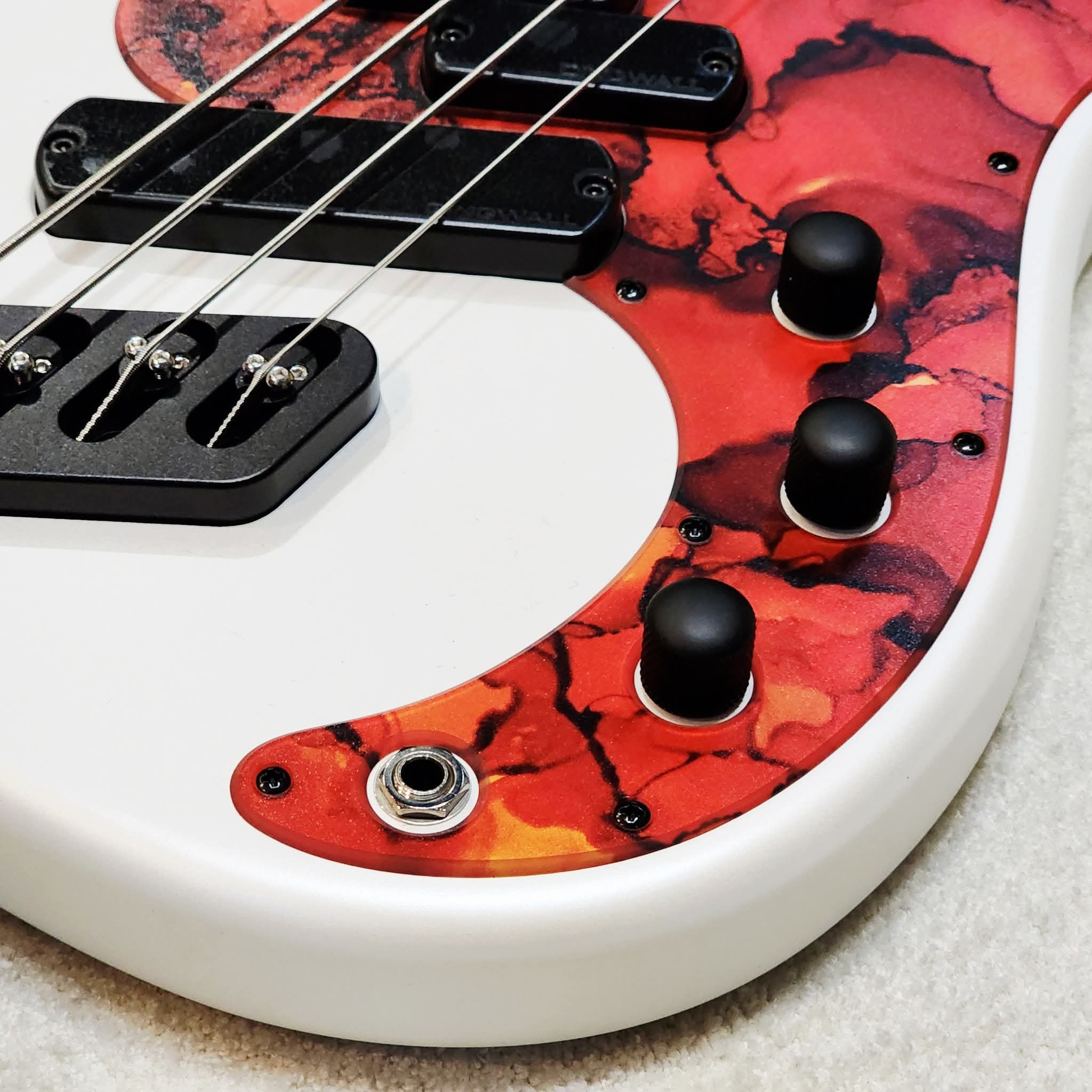 DINGWALL SUPER P SP1-4 - MATTE DUCATI PEARL WHITE