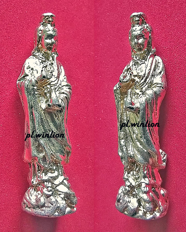 เจ้าแม่กวนอิม เนื้อกะไหล่ทอง หลวงปู่โต๊ะ ออกวัดเขาอีส้าน จ.ราชบุรี ปี 2523