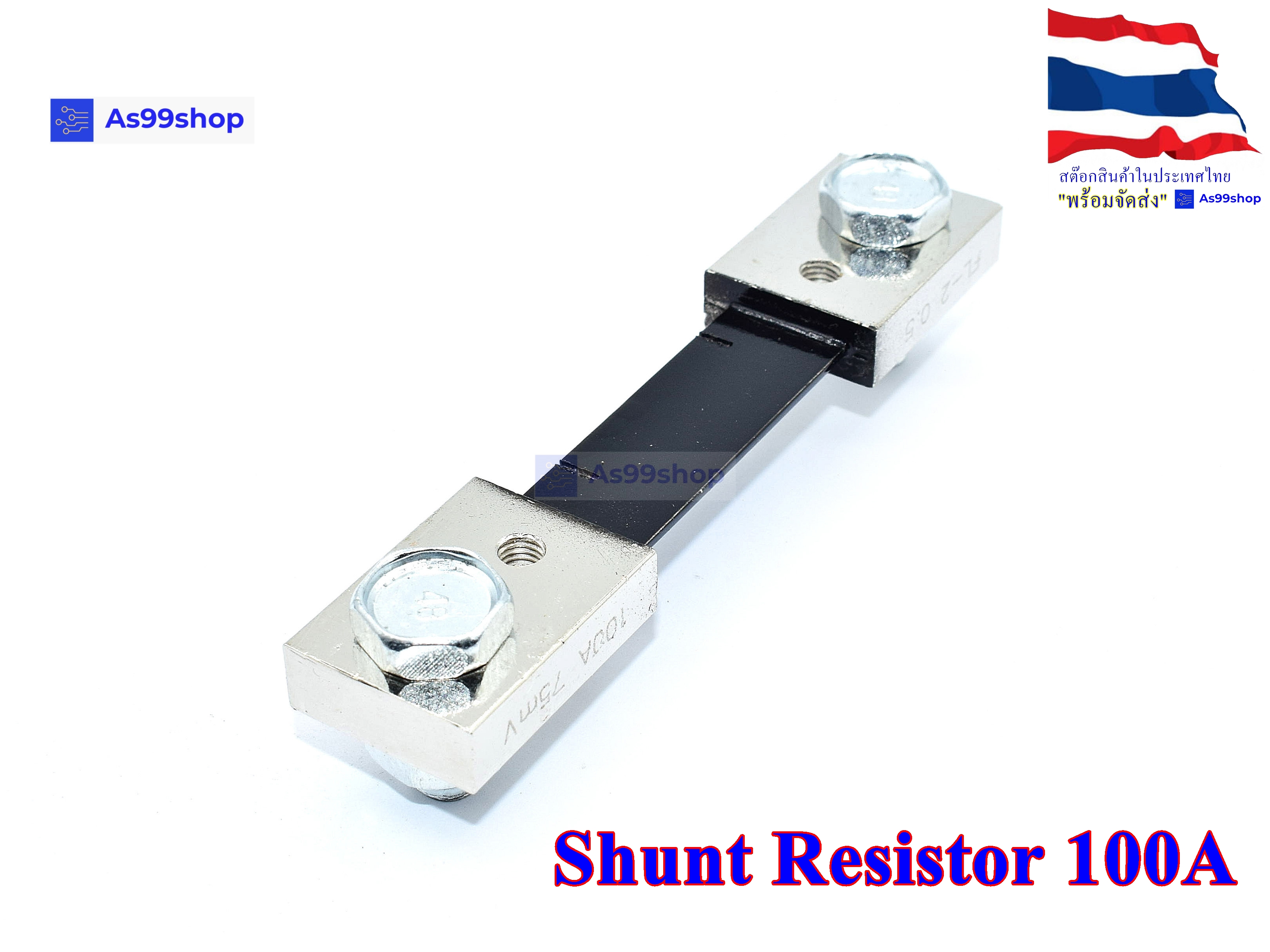 100A Shunt Resistor ตัวต้านทานชันต์ (R-Shunt) สแตนเลส