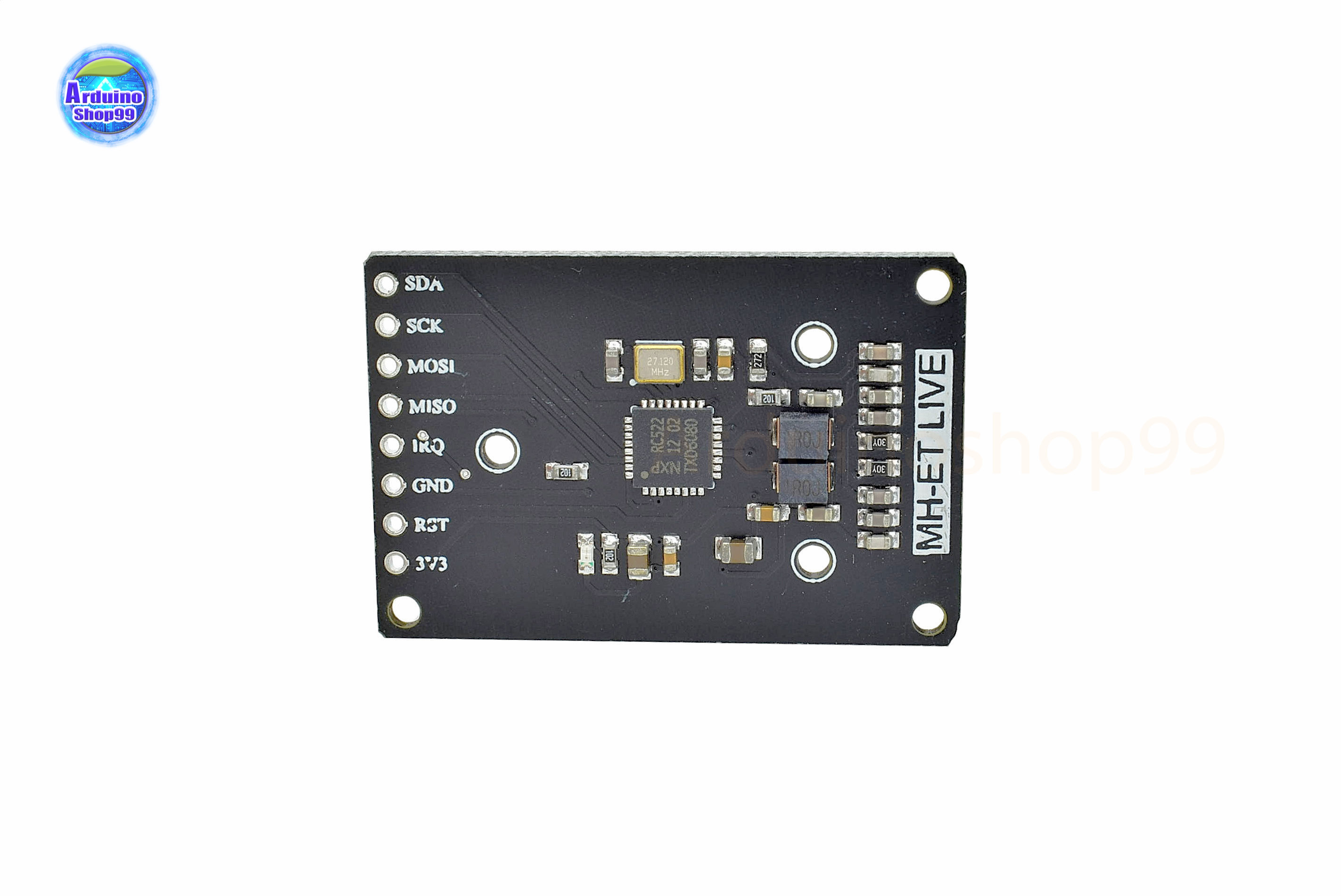 RC522 RFID Module Mini Card Reader/Detector 13.56MHz Black PCB