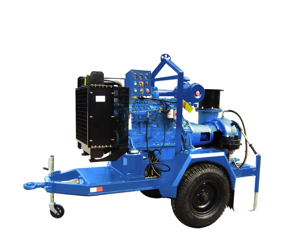 BERGIN BWP-250 เครื่องสูบน้ำ 10"x10" เครื่องดีเซล 88HP 11000L/min