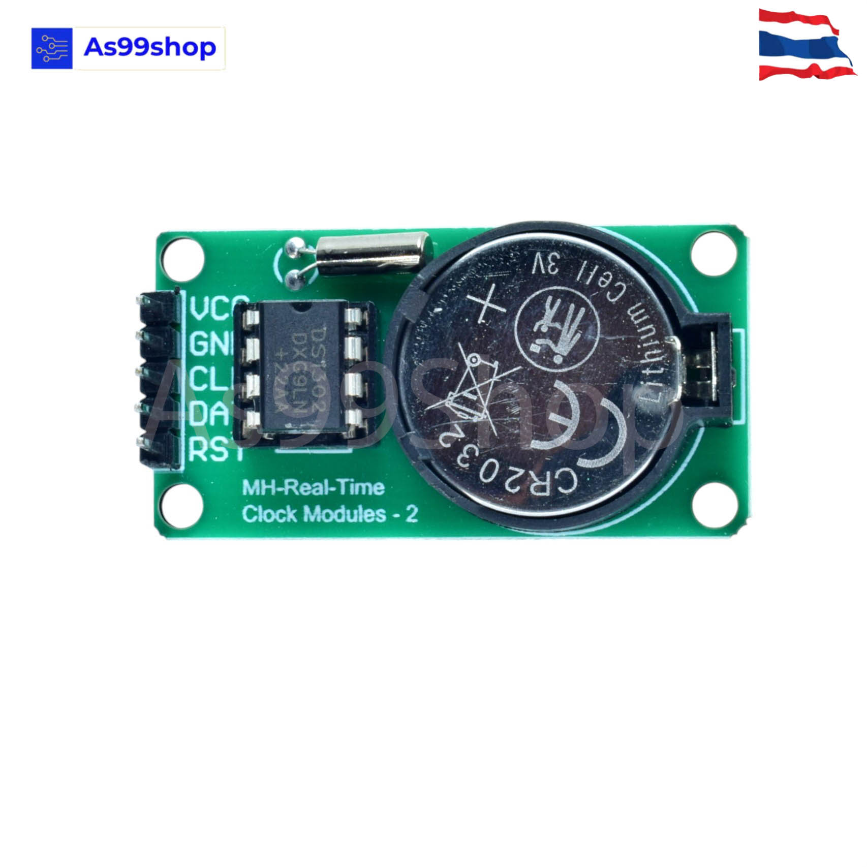DS1302 real-time clock module with battery CR2032