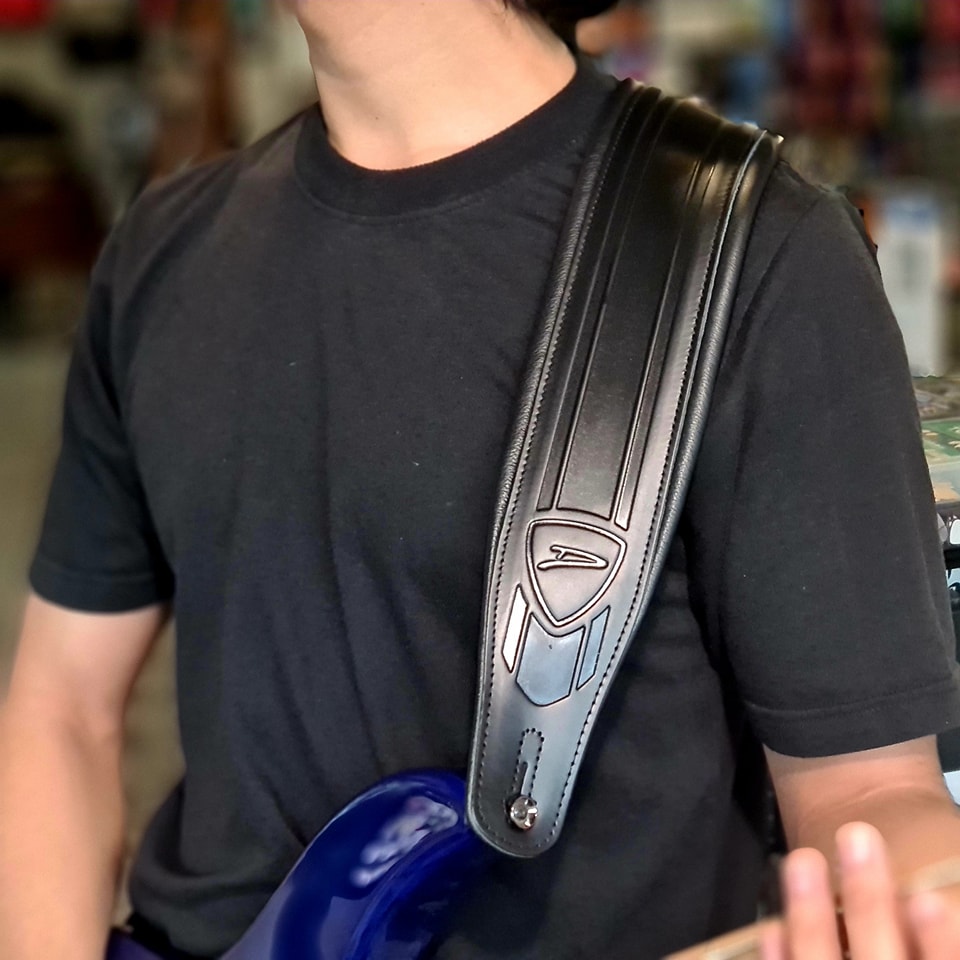 Dingwall Leather Racing Stripe Strap