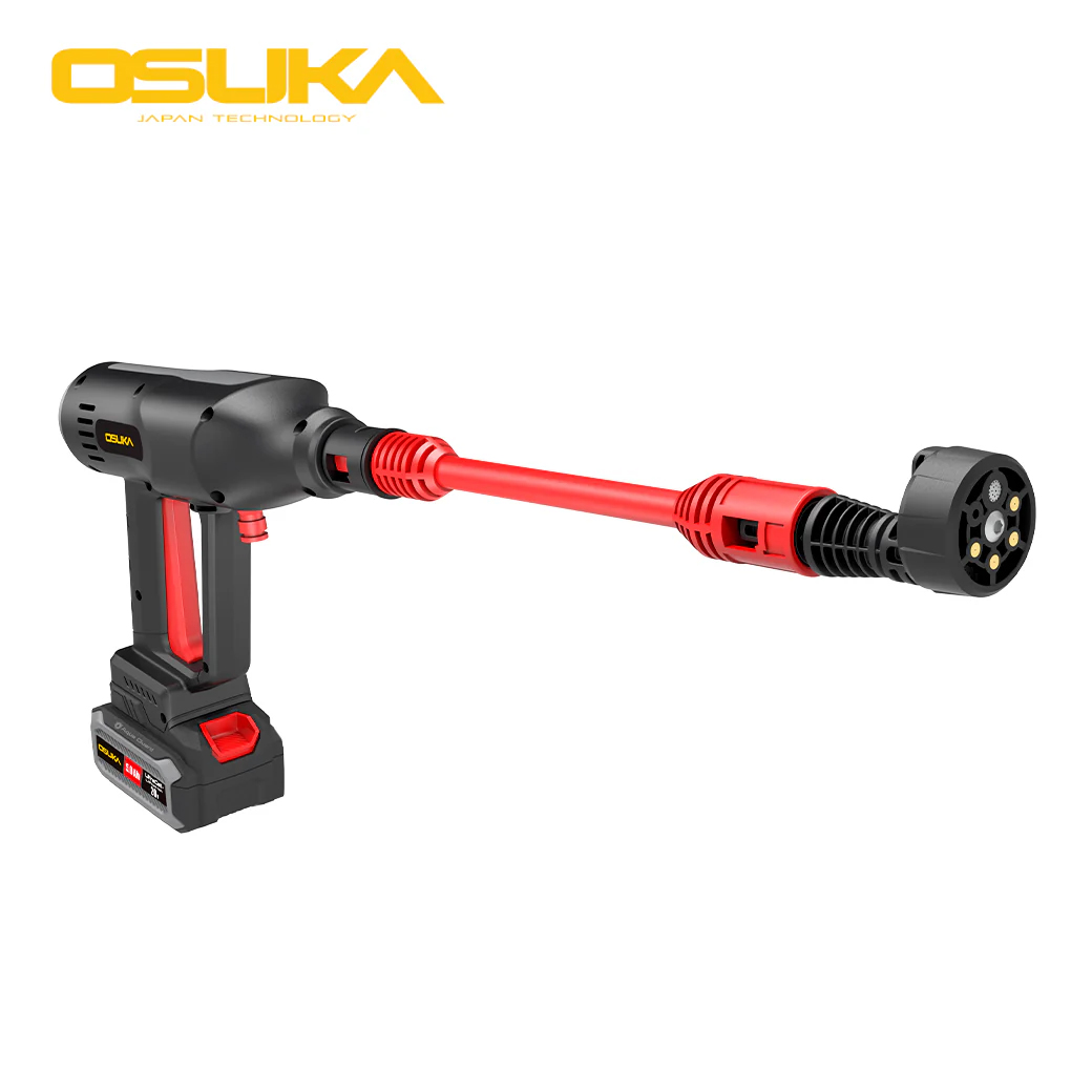 OSUKA OCPW607-P1 เครื่องฉีดน้ำแรงดันสูงไร้สาย 60Bar 20V พร้อมแบตx1