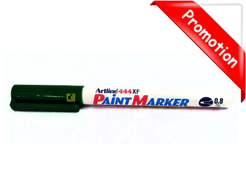 ปากกาน้ำมัน Artine 444XF 0.8 สีเขียว