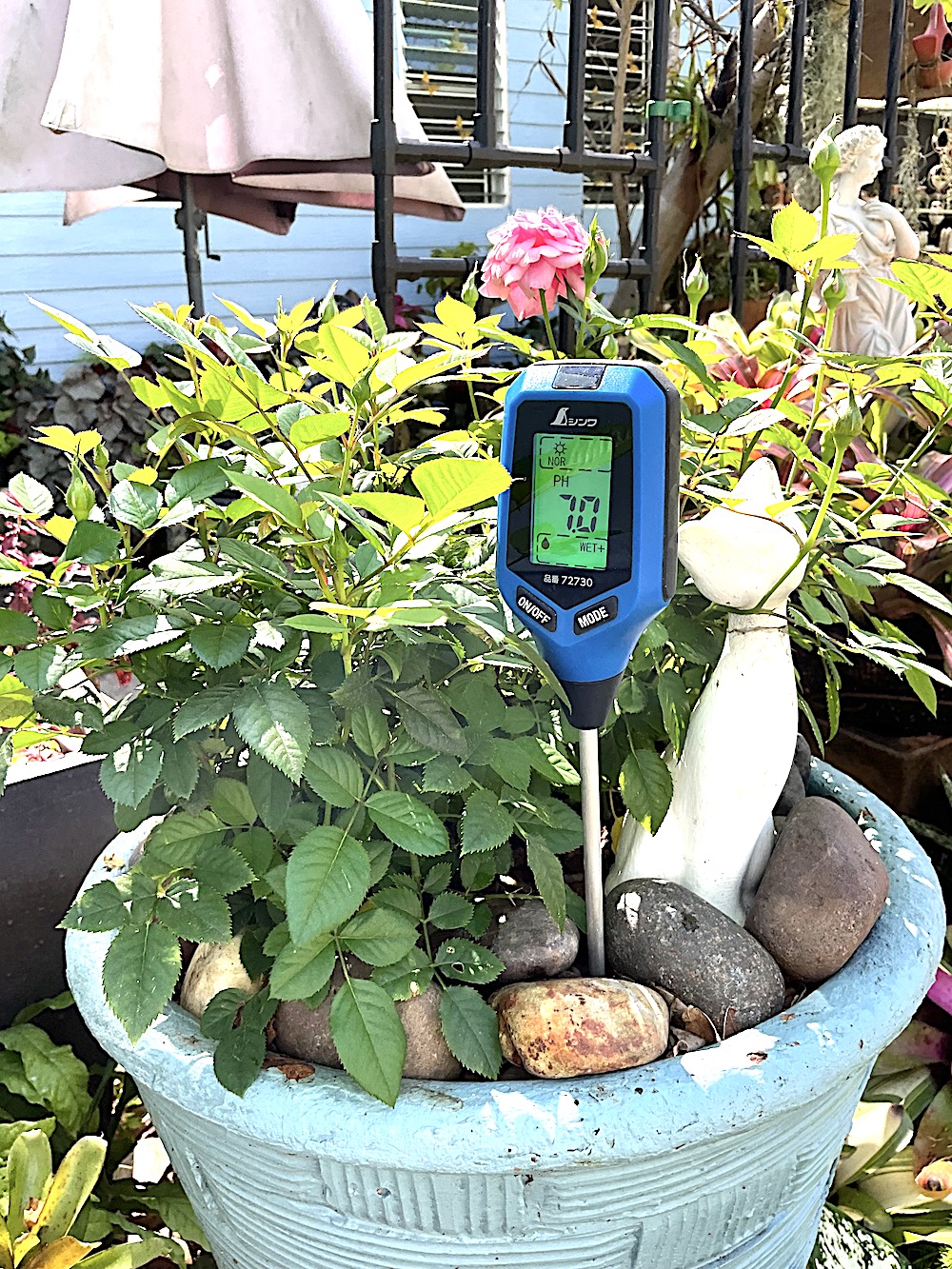 พร้อมส่ง🇯🇵เครื่องวัด PH 5-in-1 กรดด่าง อุณหภูมิ ความชื้น ความเค็ม ความสว่าง ดิจิตอล ยี่ห้อ Shinwa นำเข้าจากญี่ปุ่น