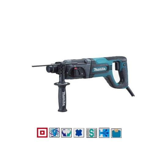 MAKITA HR2475X5 สว่านโรตารี่ 24mm 780W SDS-Plus 3ระบบ+ดอก