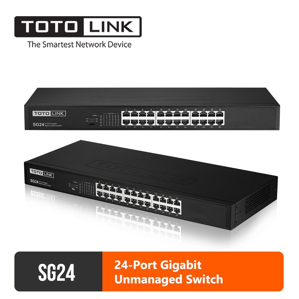 TOTOLINK SG24 24-Port Gigabit Unmanaged Switch