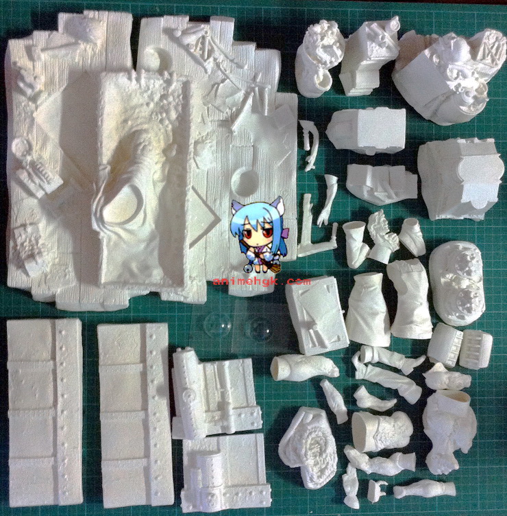 Frankenstein Diorama 1/8