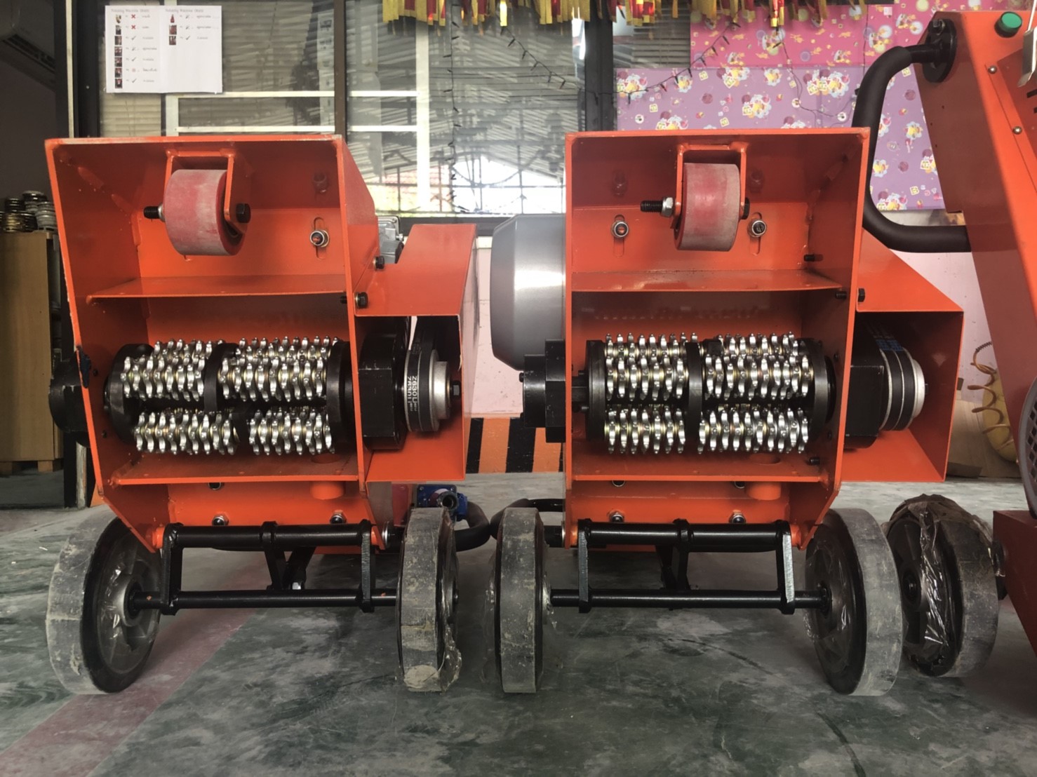 SC200E เครื่องขูดผิวคอนกรีต (Scarifying Machine) 220V.