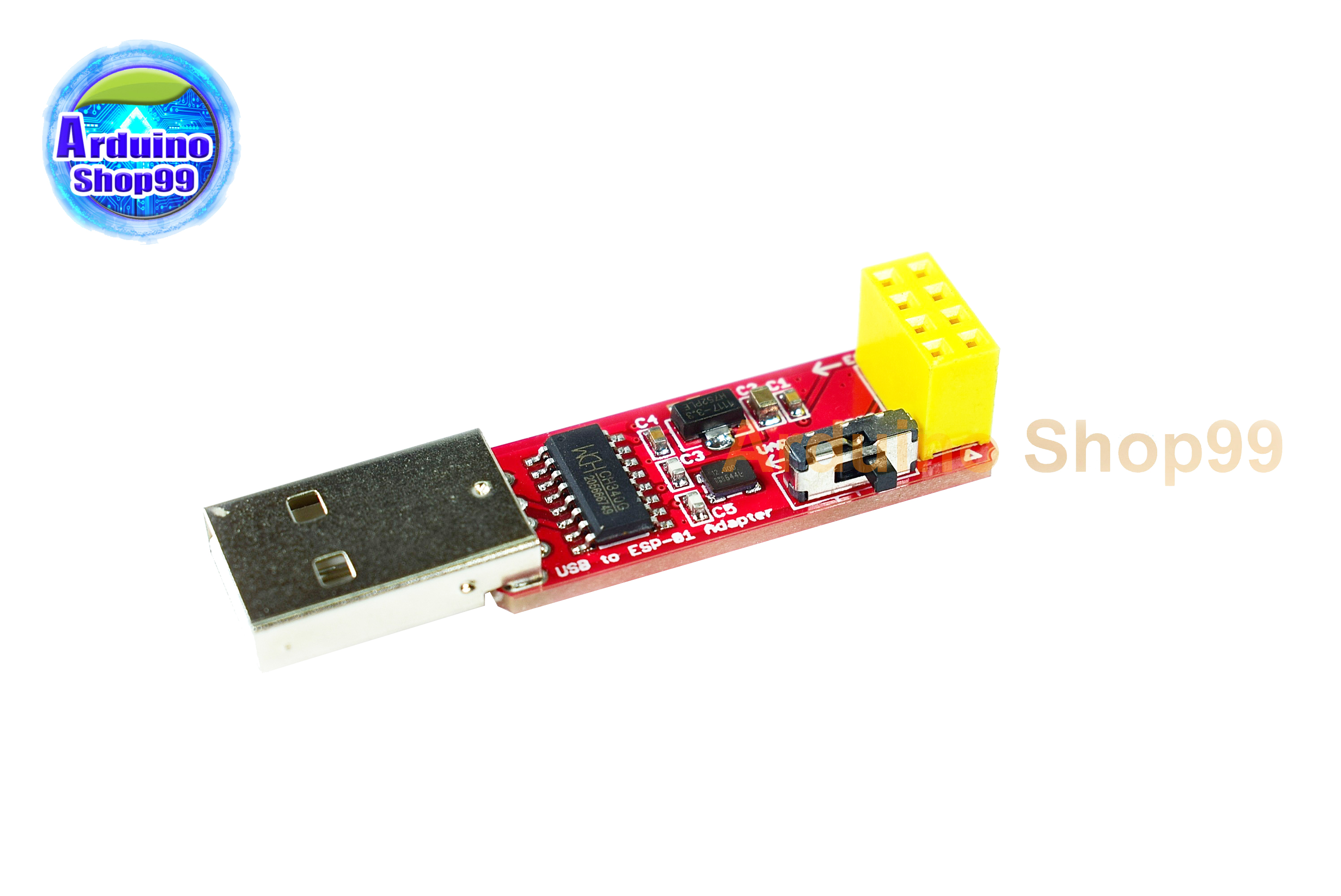 USB ESP8266 ESP-01 Wi - Fi w/CH340G Driver NEW