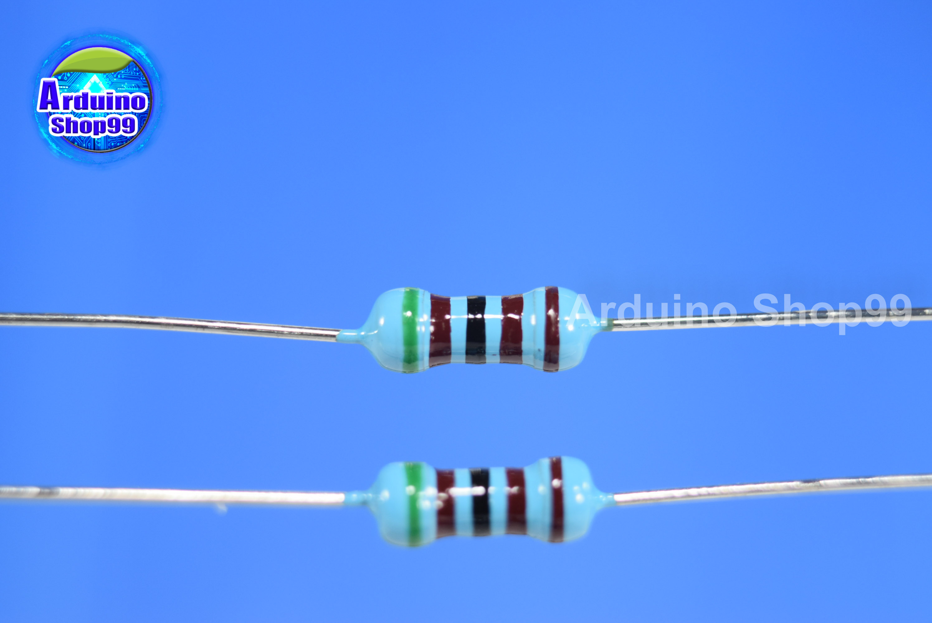 ตัวต้านทาน 5.1 KOhm 1/4W ( 1 ชุด มี40 ตัว )