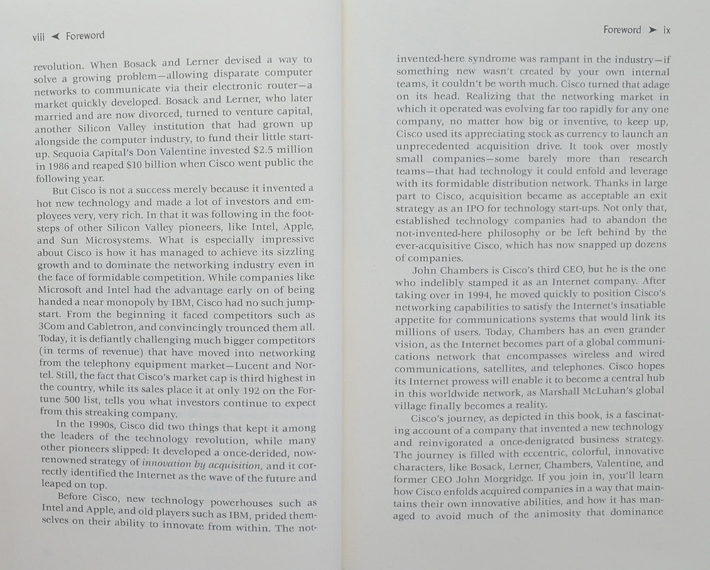 MAKING THE CISCO CONNECTION