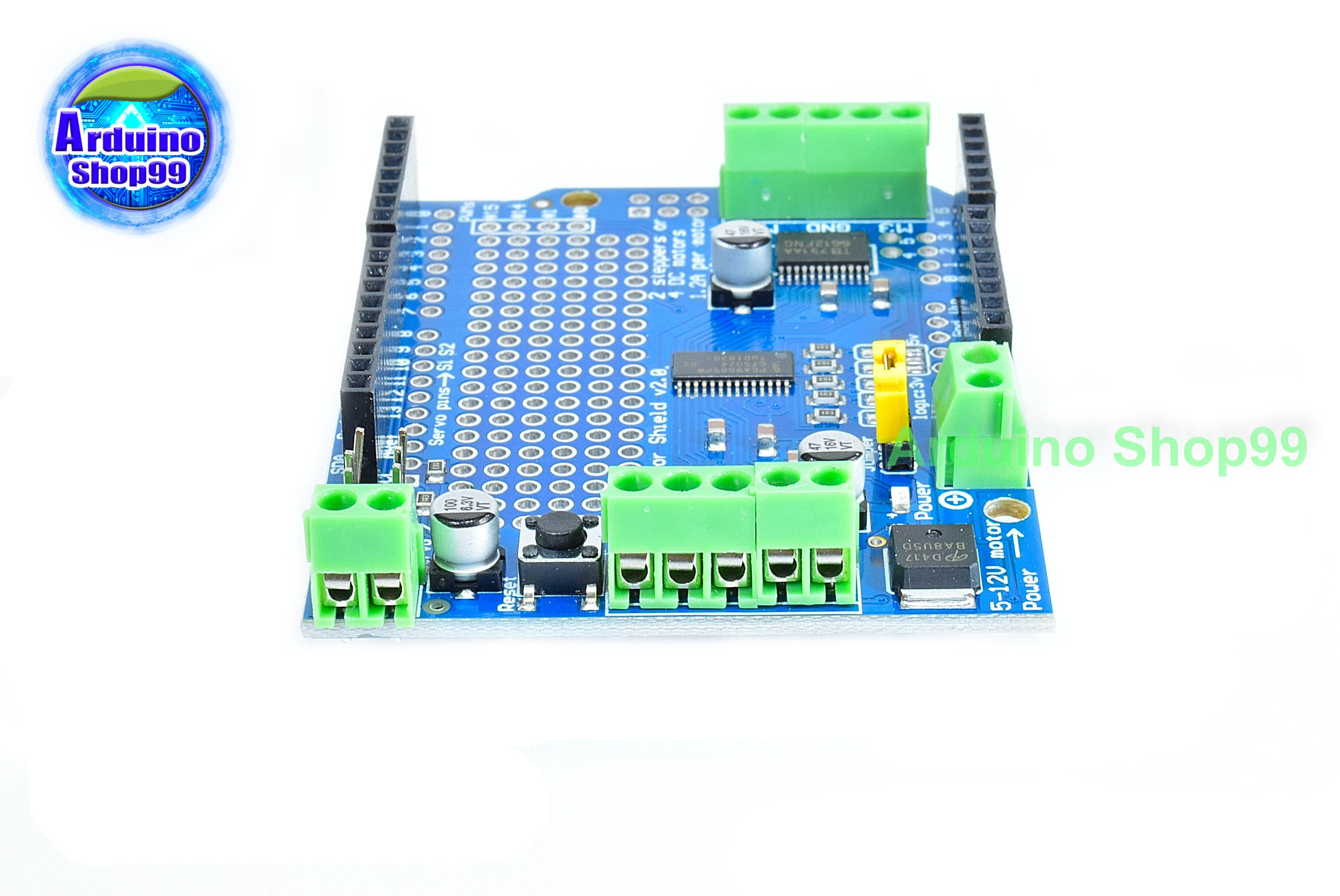 Motor/Stepper/Servo Shield v2 DC Stepper Motor Servo Drive Module