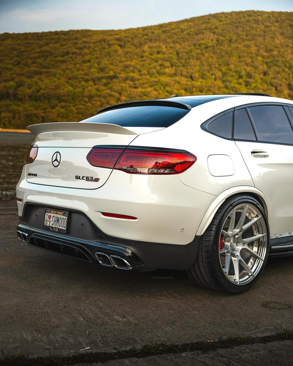 ล้อ BC Forged แบรนด์ดัง ระดับโลก รุ่น HCA165S ติดตั้งรถ Mercedes Benz GLC63 AMG •