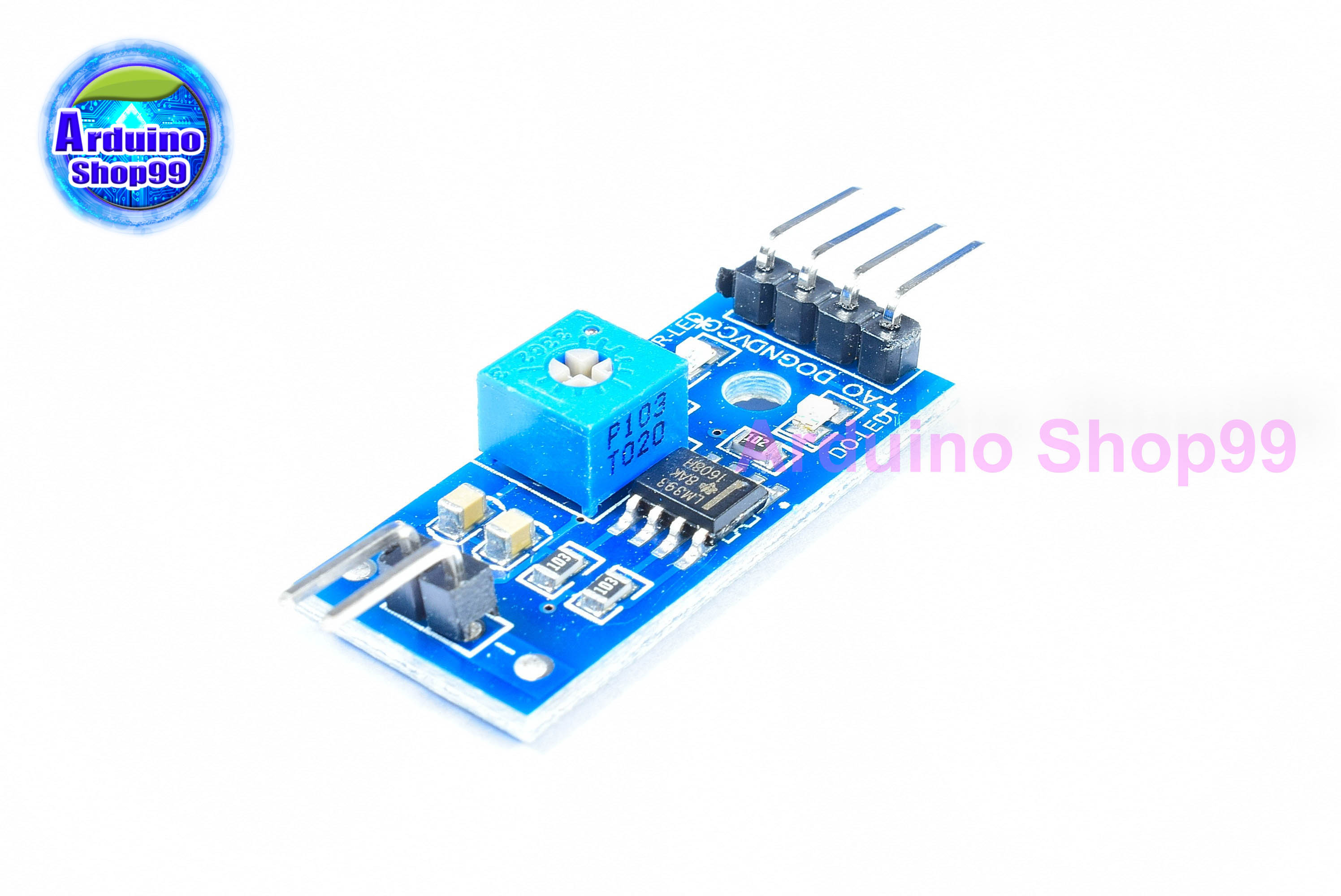 เซ็นเซอร์วัดความชื้น moisture meter detection module