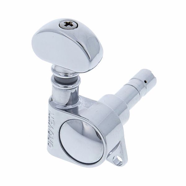 GROVER MID-SIZE LOCKING ROTOMATICS® 6-IN-LINE CHROME (406 SERIES) ของแท้ 100%