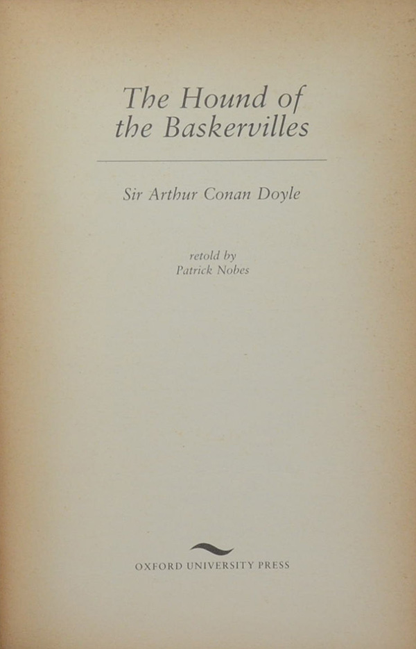 Sherlock Holmes - The Hound of the Baskervilles