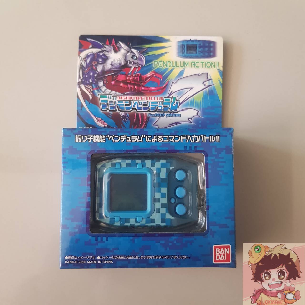 BANDAI DIGIMON Digital Monster PENDULUM Z Deep Savers(สีฟ้า) ดิจิม่อน ดีป เซฟเวอร์ ดิจิมอนเพนดูลั่ม[LIMITED][LOT JP]