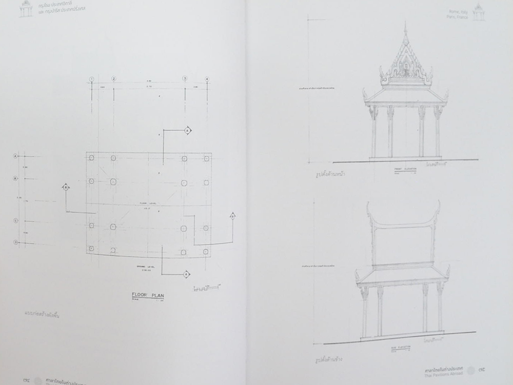 ศาลาไทยในต่างประเทศ ที่ดำเนินการโดยกรมศิลปากร