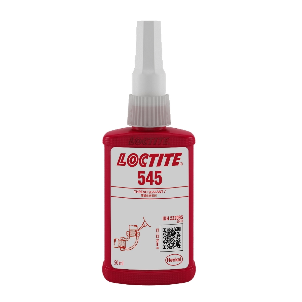 LOCTITE No.545 น้ำยาซีลเกลียว 50ml