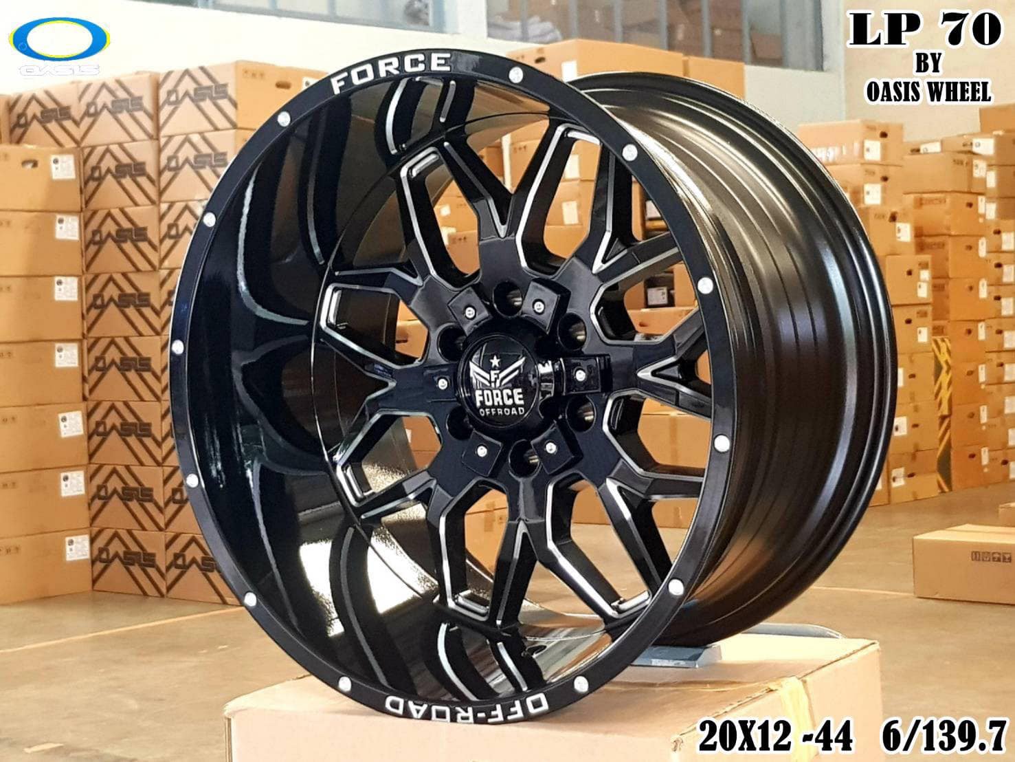 ล้อ Oasis Wheels LP70 ขอบ 20 ออฟโรด