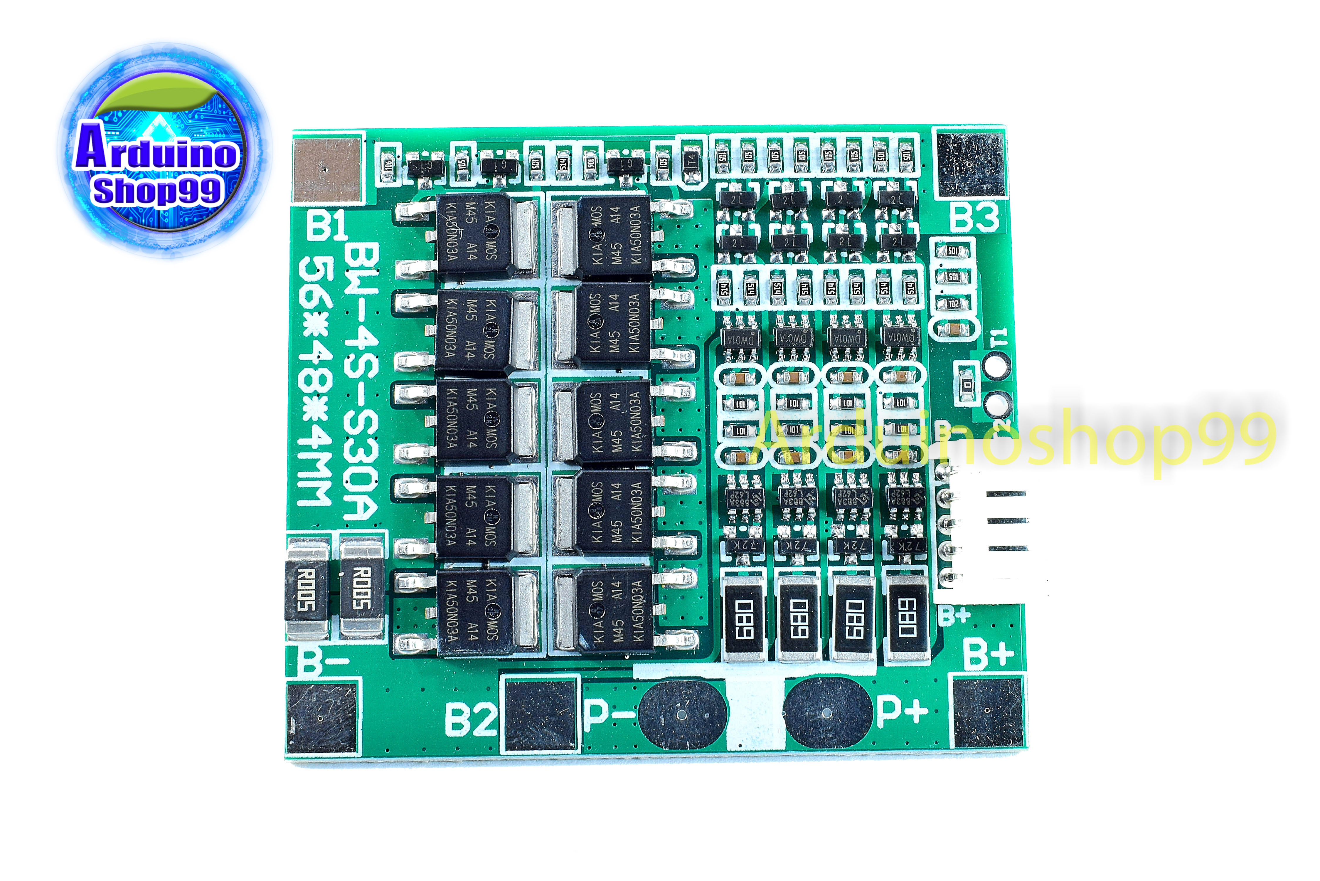 4S 14.8V 30A Protection board discharge belt equalization 18650 battery protection board