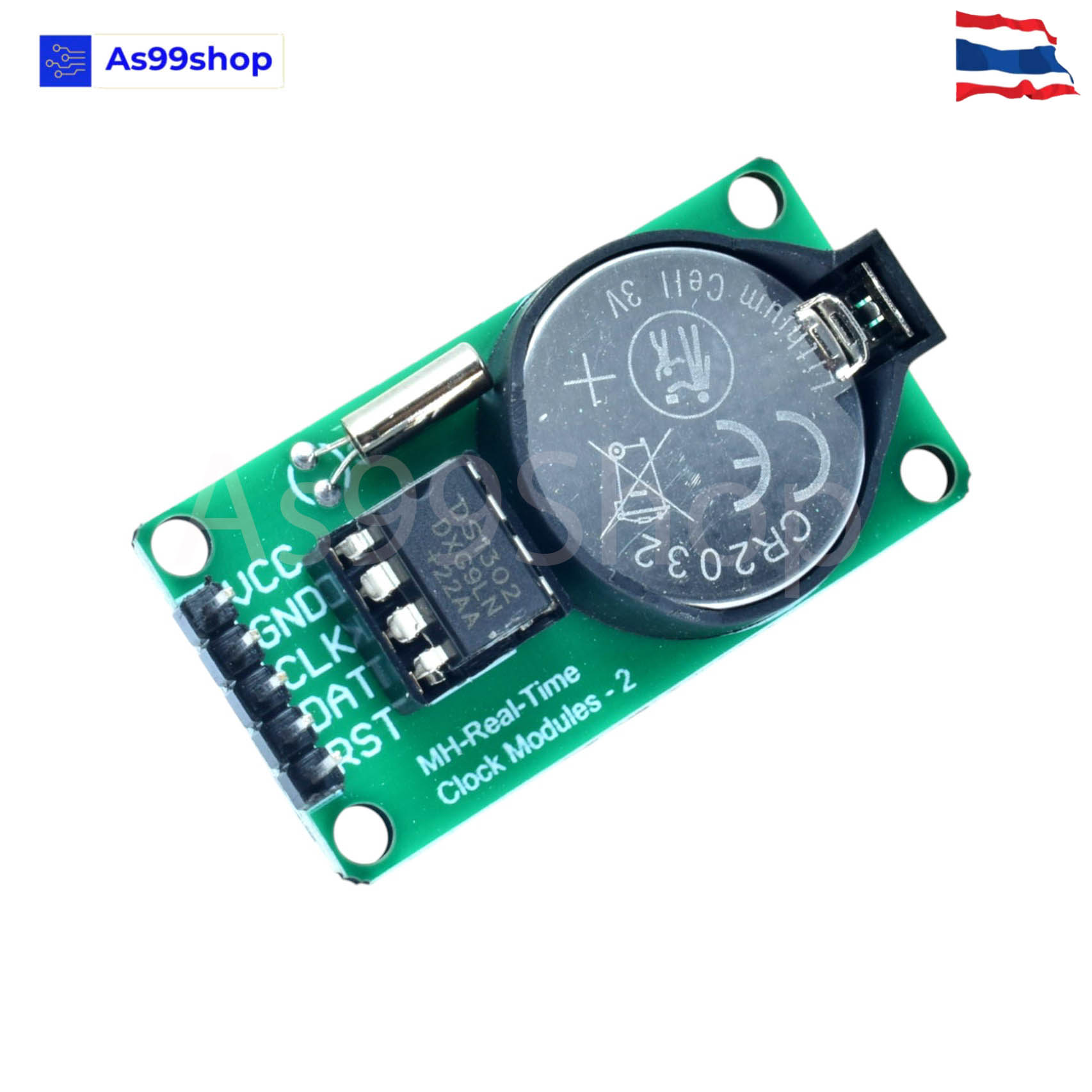 DS1302 real-time clock module with battery CR2032