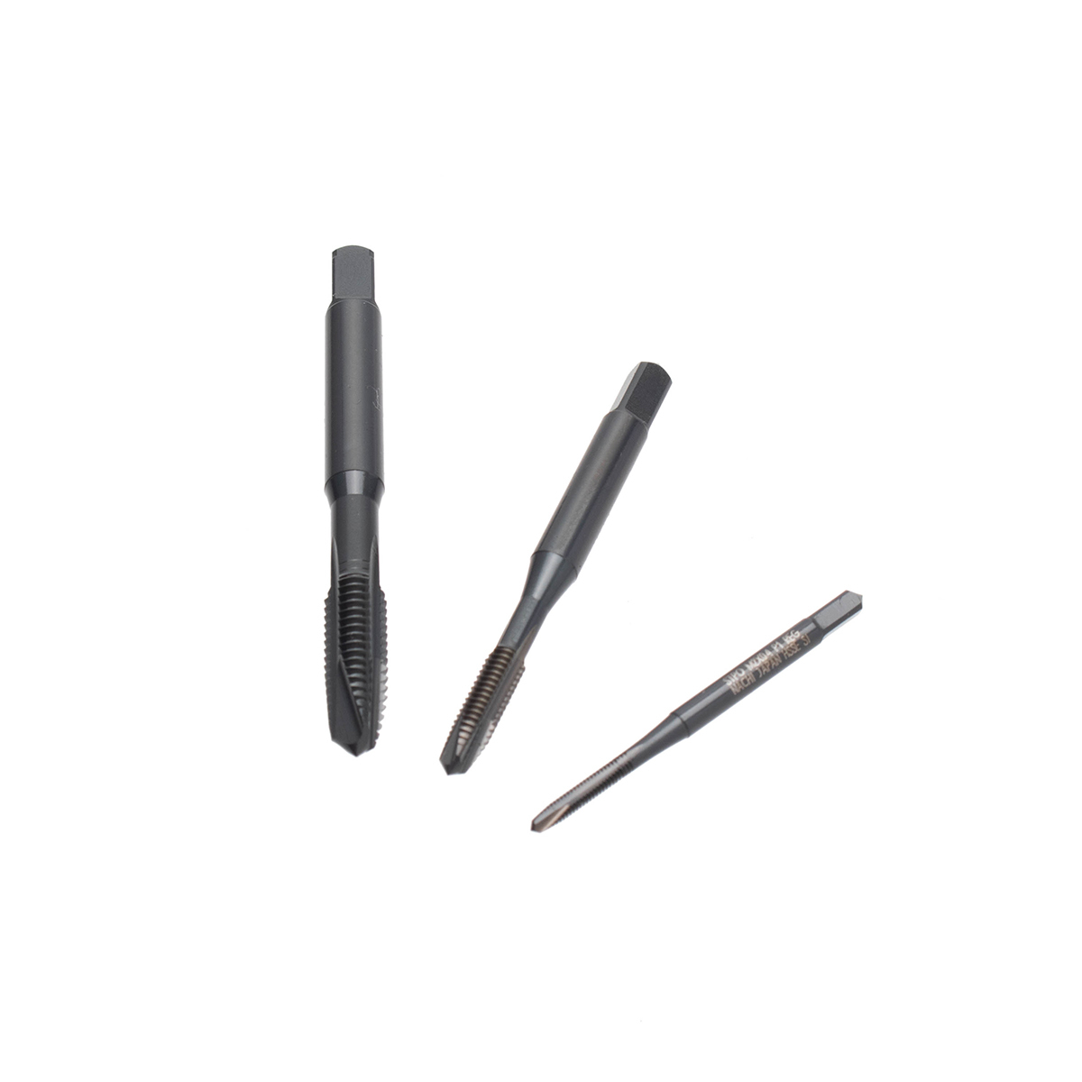 NACHI L6866 ST Spiral Tap ดอกต๊าปร่องเกลียวสีดำ M2-24 สำหรับเครื่องต๊าป