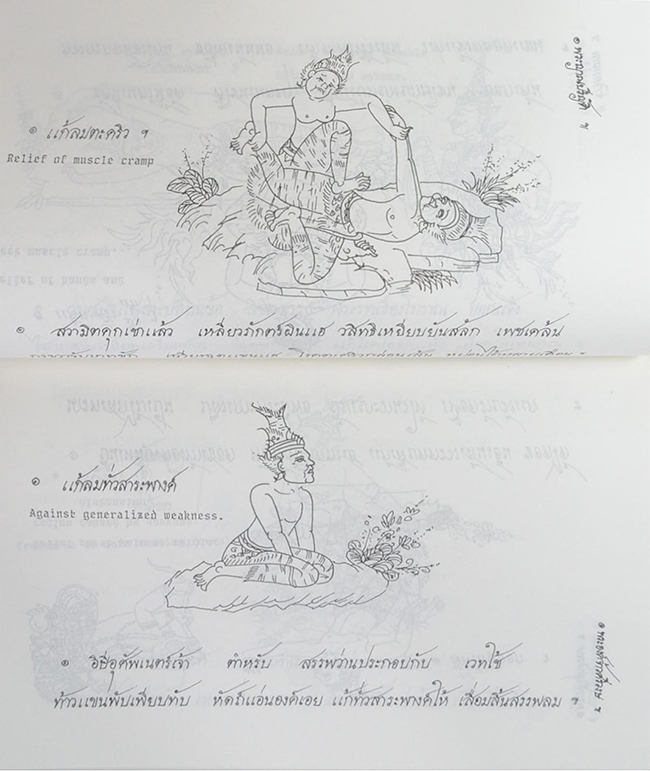 ตำราจารึกหมอนวดวัดโพธิ และ ฤาษีดัดตน (วัดพระเชตุพนวิมลมังคลาราม)