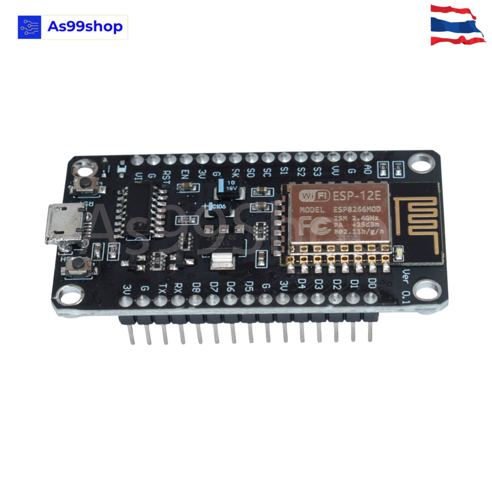 NodeMCU V3 LUA based ESP8266 USB CH340