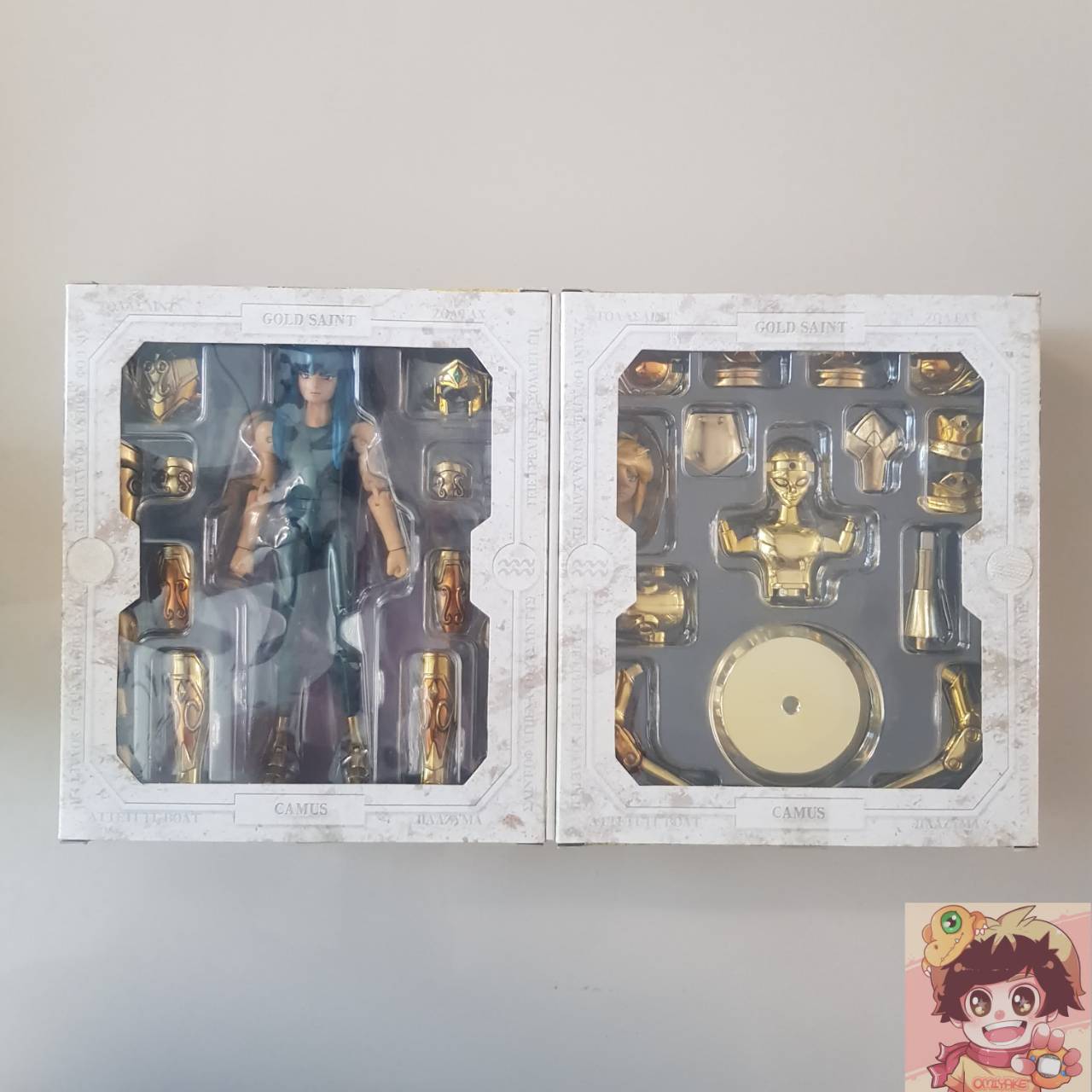Saint Seiya Cloth Myth - Aquarius Camus First Myth Version(Gold Saints)[BANDAI]เซนต์เซย์ย่า โกลด์เซนต์ อควอเรียส คามิว โกลด์เซนต์ประจำราศีกุมภ์ ผู้ดูแลปราสาทคนโท 1 ใน 12 ปราสาทแห่งแซงค์ทัวรี่ [USED][LOT JP]