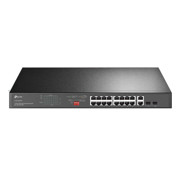 TL-SG1218MP 18-Port Gigabit Rackmount Switch with 16 PoE+